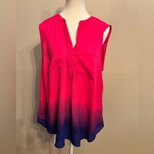 Colorful tank blouse